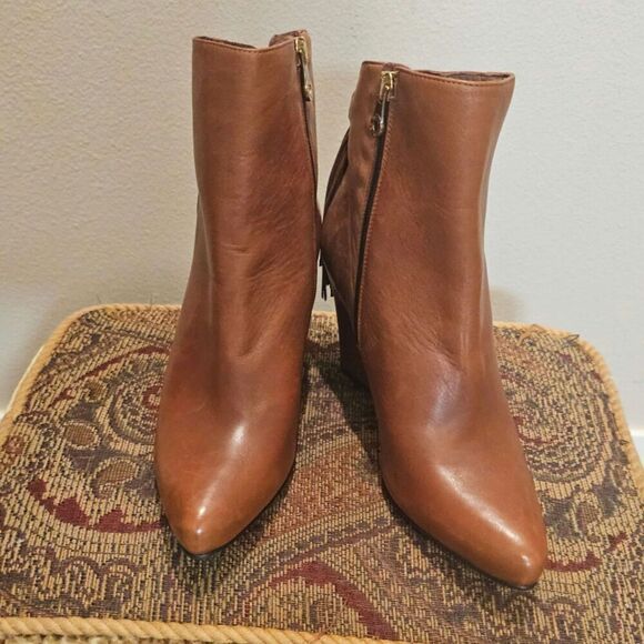 Pedro Miralles Tassel Leather Ankle Boots Size 38 - Picture 2 of 9